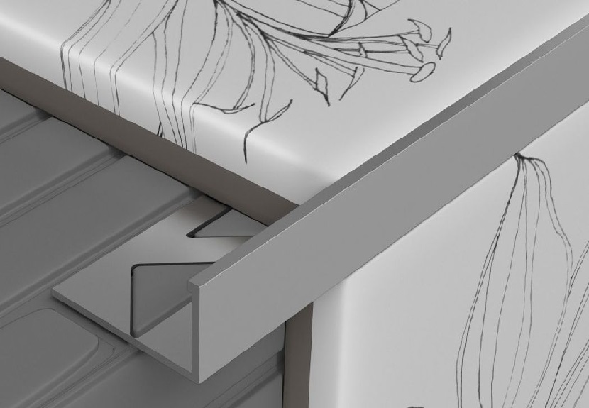 Élvédő, burkolatváltó, dekor profil Élvédő, burkolatváltó, dekor profil